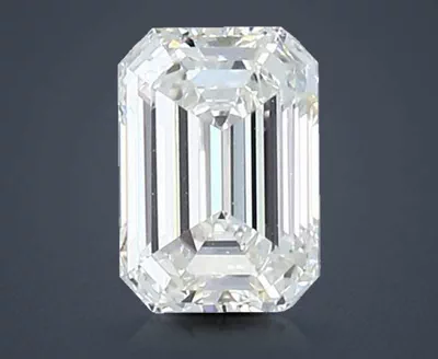 1.06ct I VVS2 Rare Carat Ideal Cut Emerald Diamond