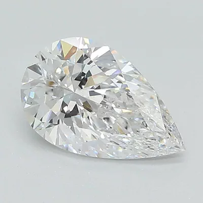 1.41ct D VS1 Rare Carat Ideal Cut Pear Lab Grown Diamond