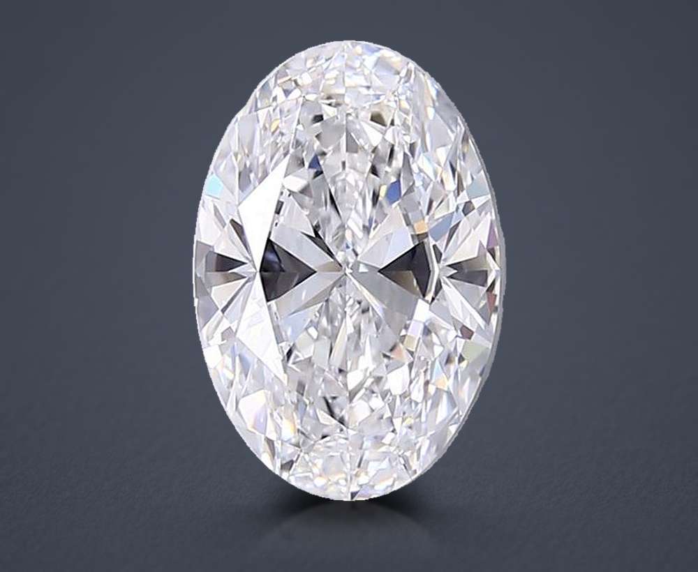 7.03ct E VS1 Rare Carat Ideal Cut Oval Lab Grown Diamond