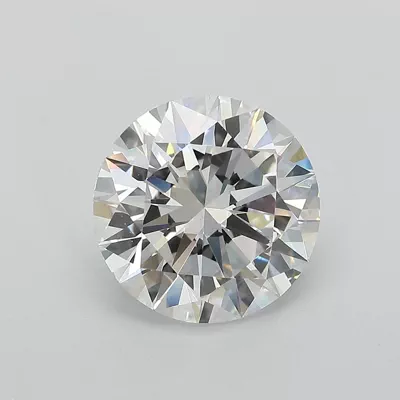 4.27ct F VVS2 Excellent Cut Round Lab Grown Diamond