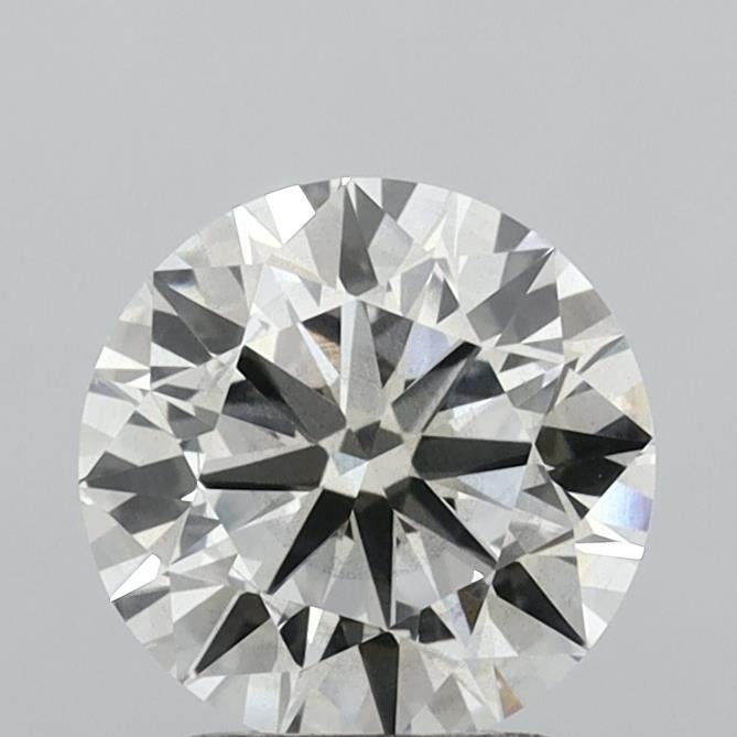 2.06ct F SI1 Rare Carat Ideal Cut Round Lab Grown Diamond