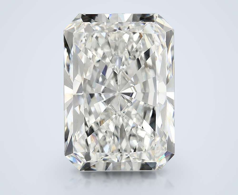 15.60ct F VVS2 Rare Carat Ideal Cut Radiant Lab Grown Diamond
