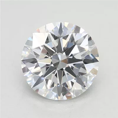 1.24ct D VVS2 Rare Carat Ideal Cut Round Lab Grown Diamond