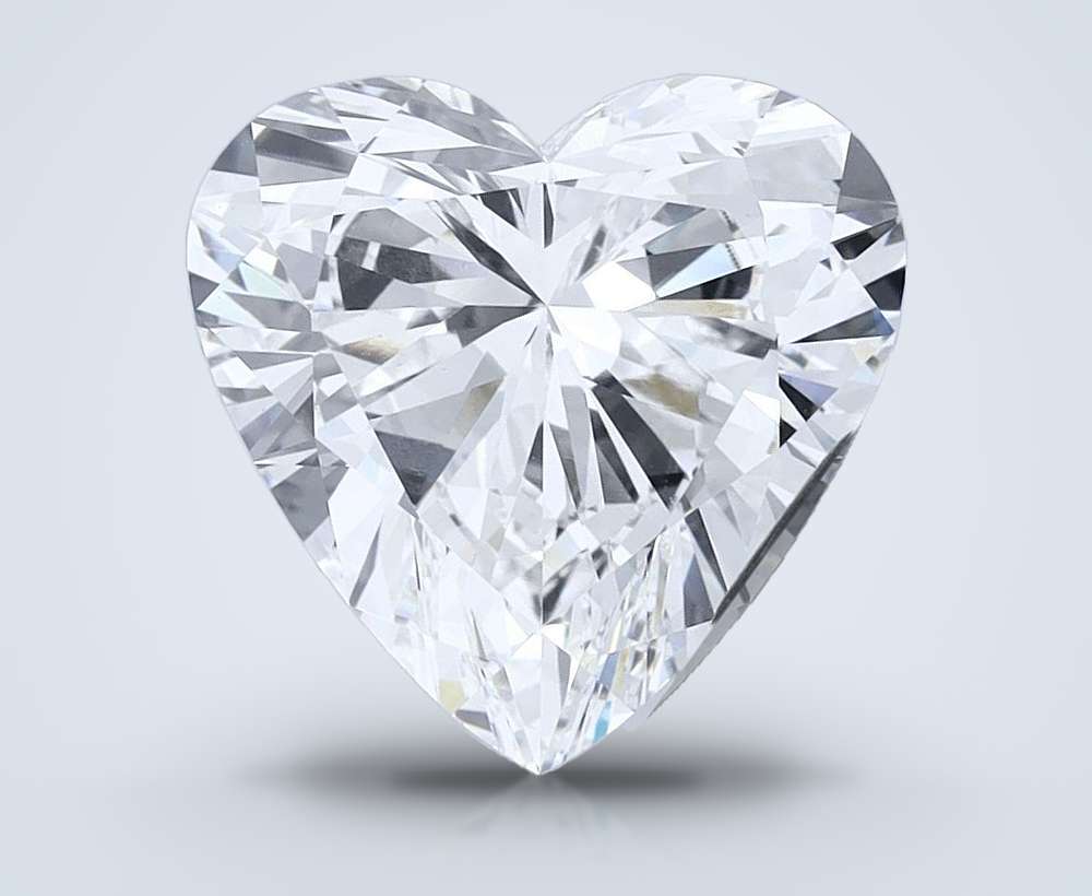 10.52ct E VVS2 Rare Carat Ideal Cut Heart Lab Grown Diamond