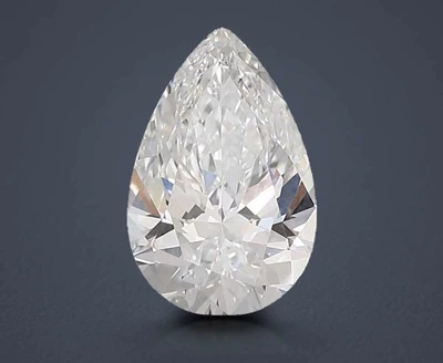 2.04ct E VS1 Rare Carat Ideal Cut Pear Lab Grown Diamond