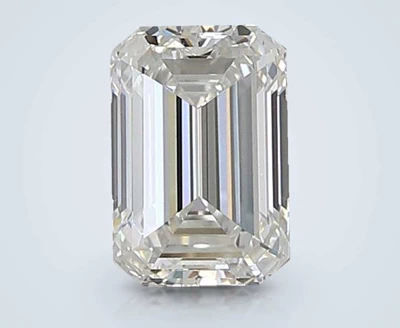 1.37ct E VS1 Rare Carat Ideal Cut Emerald Lab Grown Diamond