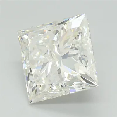 3.07ct F VVS2 Rare Carat Ideal Cut Princess Lab Grown Diamond