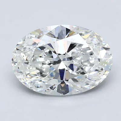 2.01ct E SI1 Rare Carat Ideal Cut Oval Diamond