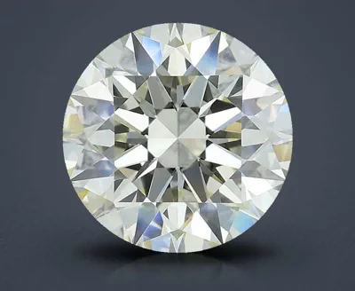 3.23ct K VVS1 Rare Carat Ideal Cut Round Diamond
