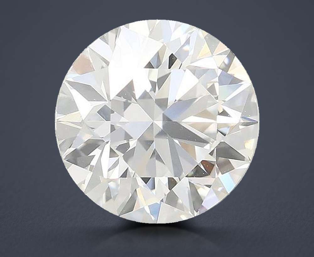 1.54ct D VVS2 Rare Carat Ideal Cut Round Lab Grown Diamond