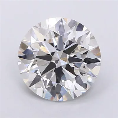 3.07ct F VS2 Rare Carat Ideal Cut Round Lab Grown Diamond