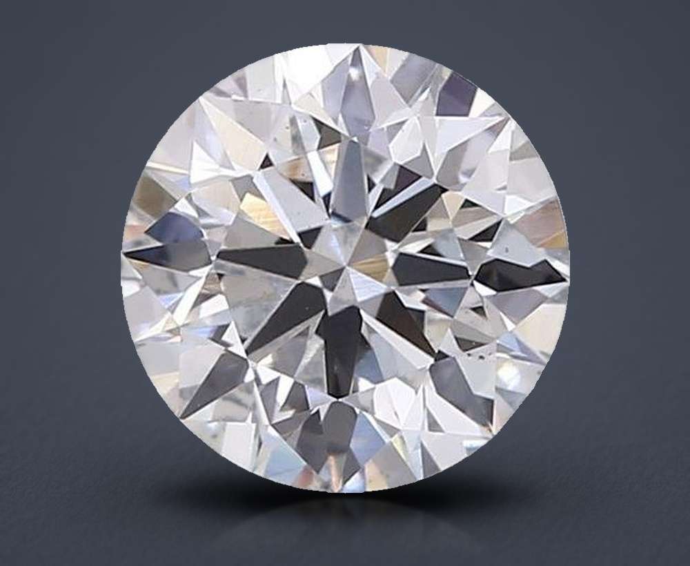 3.07ct F VS2 Rare Carat Ideal Cut Round Lab Grown Diamond