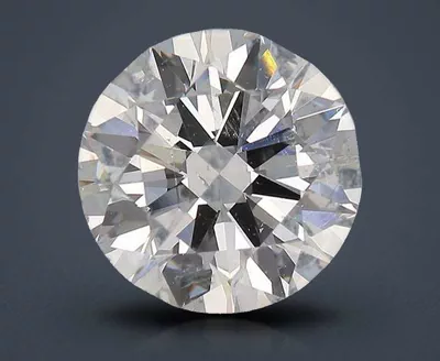 3.70ct G SI2 Rare Carat Ideal Cut Round Diamond