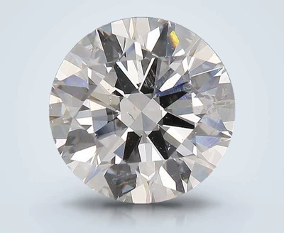 3.70ct G SI2 Rare Carat Ideal Cut Round Diamond
