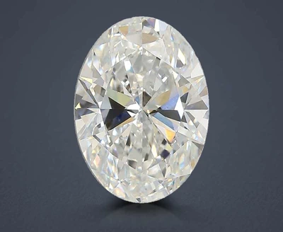 3.02ct E VS2 Rare Carat Ideal Cut Oval Lab Grown Diamond