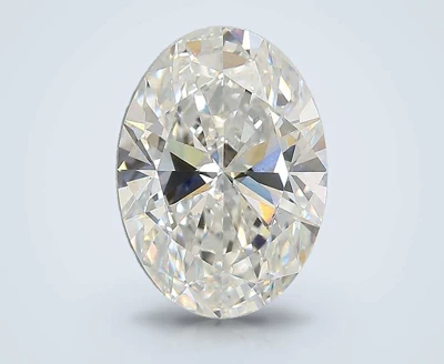 3.02ct E VS2 Rare Carat Ideal Cut Oval Lab Grown Diamond