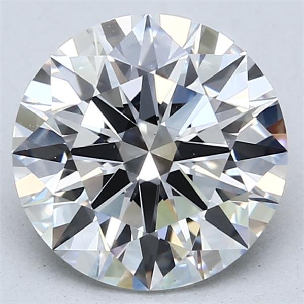 3.00ct D VS1 Rare Carat Ideal Cut Round Lab Grown Diamond
