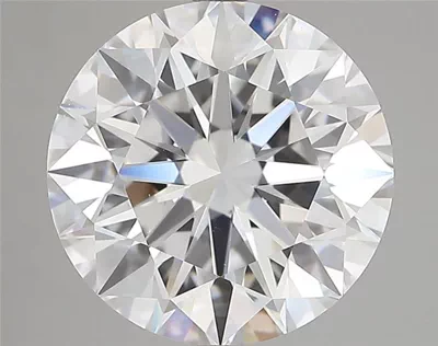 4.56ct E VS2 Rare Carat Ideal Cut Round Diamond