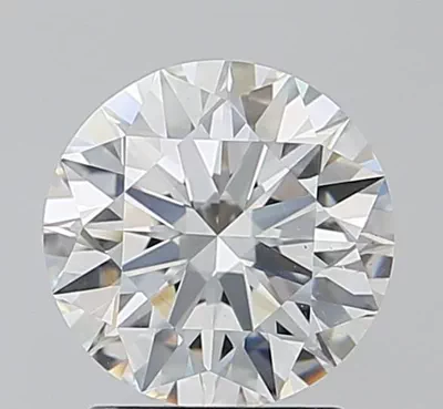 2.03ct E VS2 Rare Carat Ideal Cut Round Diamond
