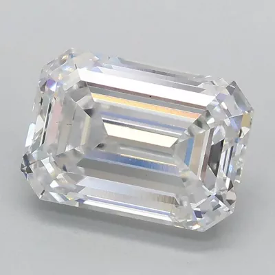 2.05ct E VS1 Rare Carat Ideal Cut Emerald Lab Grown Diamond