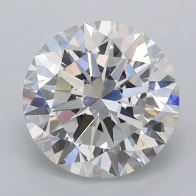 2.00ct D VVS1 Very Good Cut Round Lab Grown Diamond