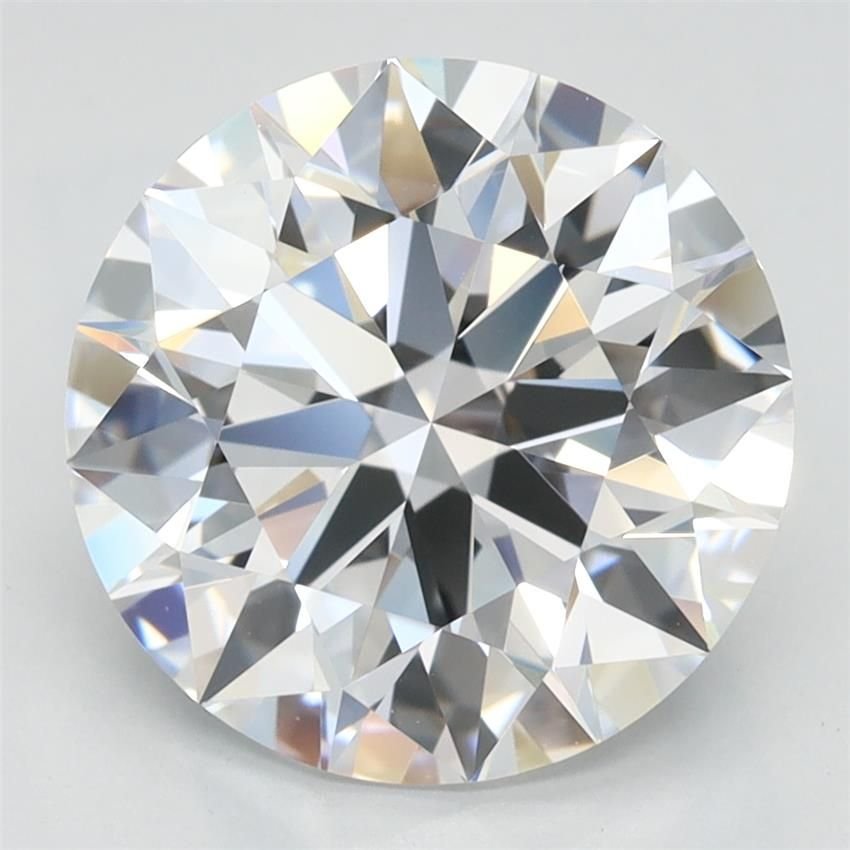 3.40ct D IF Rare Carat Ideal Cut Round Lab Grown Diamond