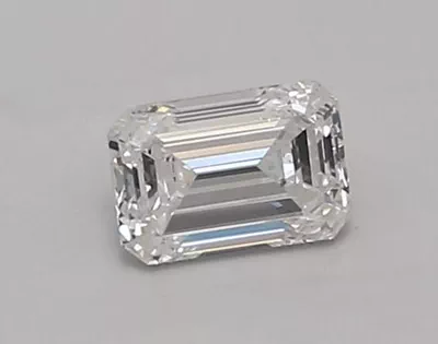 0.70ct D VS1 Very Good Cut Emerald Lab Grown Diamond