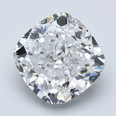 2.01ct E SI2 Rare Carat Ideal Cut Cushion Diamond