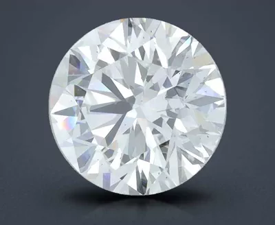3.29ct F SI2 Rare Carat Ideal Cut Round Lab Grown Diamond