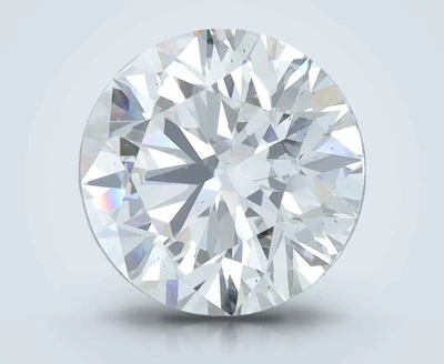 3.29ct F SI2 Rare Carat Ideal Cut Round Lab Grown Diamond