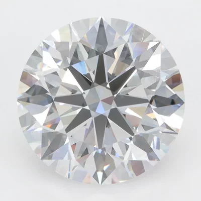 5.81ct D VVS2 Rare Carat Ideal Cut Round Lab Grown Diamond