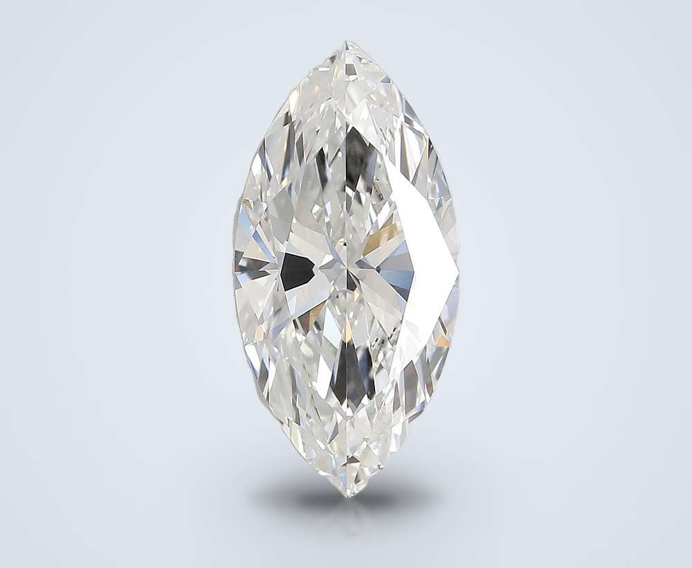 4.06ct F VVS2 Rare Carat Ideal Cut Marquise Lab Grown Diamond