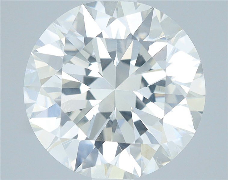 3.00ct H VS2 Rare Carat Ideal Cut Round Diamond