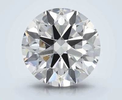 3.05ct H VVS2 Rare Carat Ideal Cut Round Lab Grown Diamond