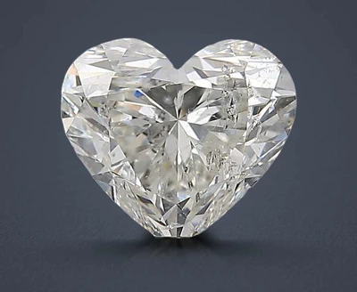 2.00ct G SI2 Rare Carat Ideal Cut Heart Diamond