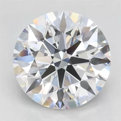 2.43ct D VVS1 Rare Carat Ideal Cut Round Lab Grown Diamond