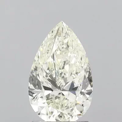 2.00ct J SI1 Rare Carat Ideal Cut Pear Diamond