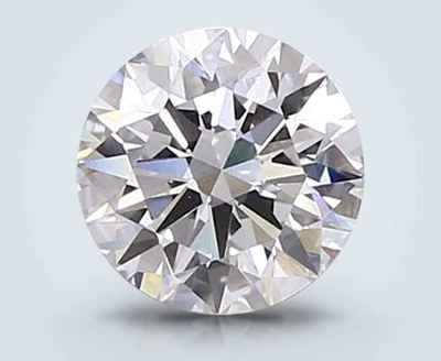 2.08ct F VVS2 Excellent Cut Round Lab Grown Diamond