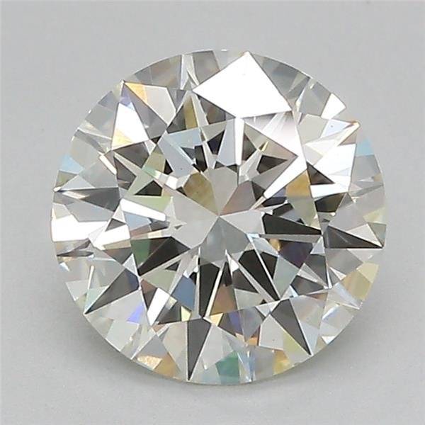 2.02ct J VS1 Excellent Cut Round Lab Grown Diamond