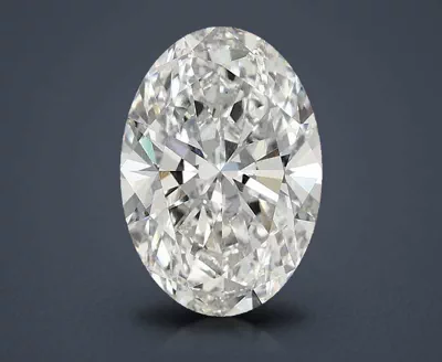 1.68ct F VS1 Rare Carat Ideal Cut Oval Lab Grown Diamond