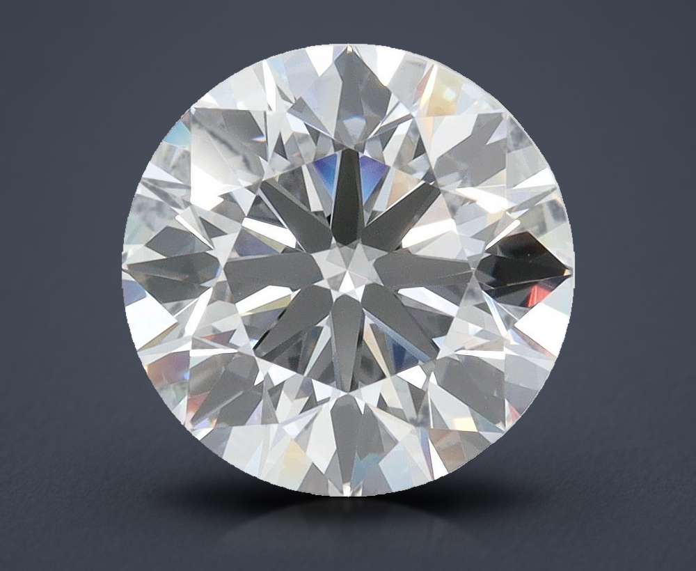 4.02ct D FL Rare Carat Ideal Cut Round Lab Grown Diamond