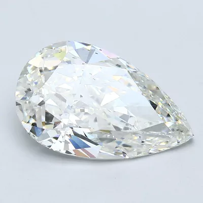 4.18ct I SI2 Very Good Cut Pear Diamond
