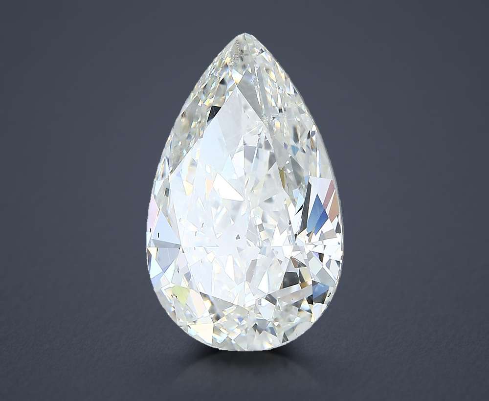 4.18ct I SI2 Very Good Cut Pear Diamond