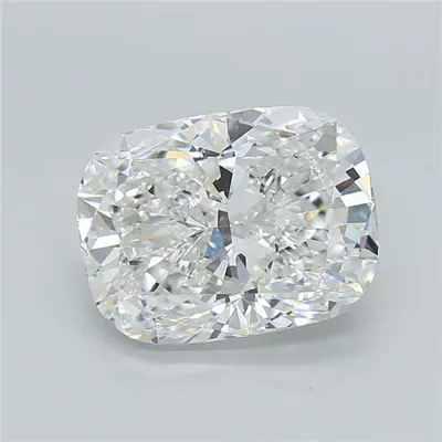 3.53ct E VVS2 Rare Carat Ideal Cut Cushion Lab Grown Diamond