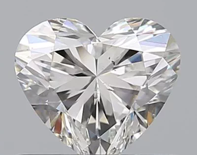0.50ct H SI1 Rare Carat Ideal Cut Heart Diamond