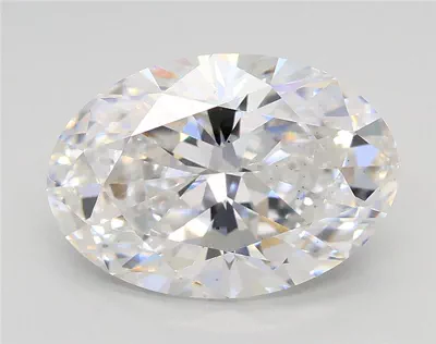 2.52ct E VS2 Rare Carat Ideal Cut Oval Lab Grown Diamond