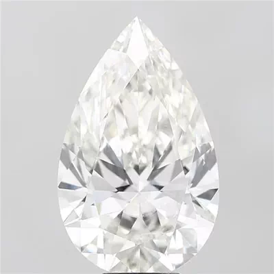 8.03ct G VS1 Rare Carat Ideal Cut Pear Lab Grown Diamond