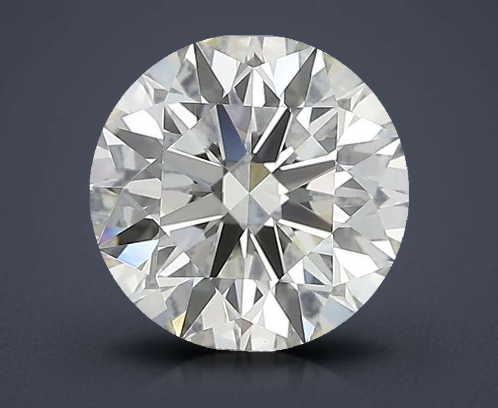 1.70ct K IF Rare Carat Ideal Cut Round Diamond