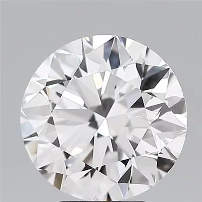 4.20ct E VVS2 Rare Carat Ideal Cut Round Diamond