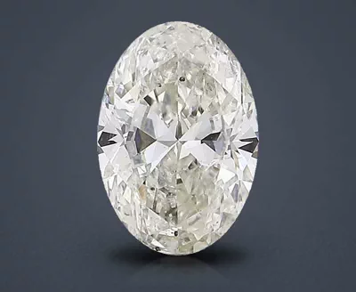 2.13ct J SI2 Very Good Cut Oval Diamond